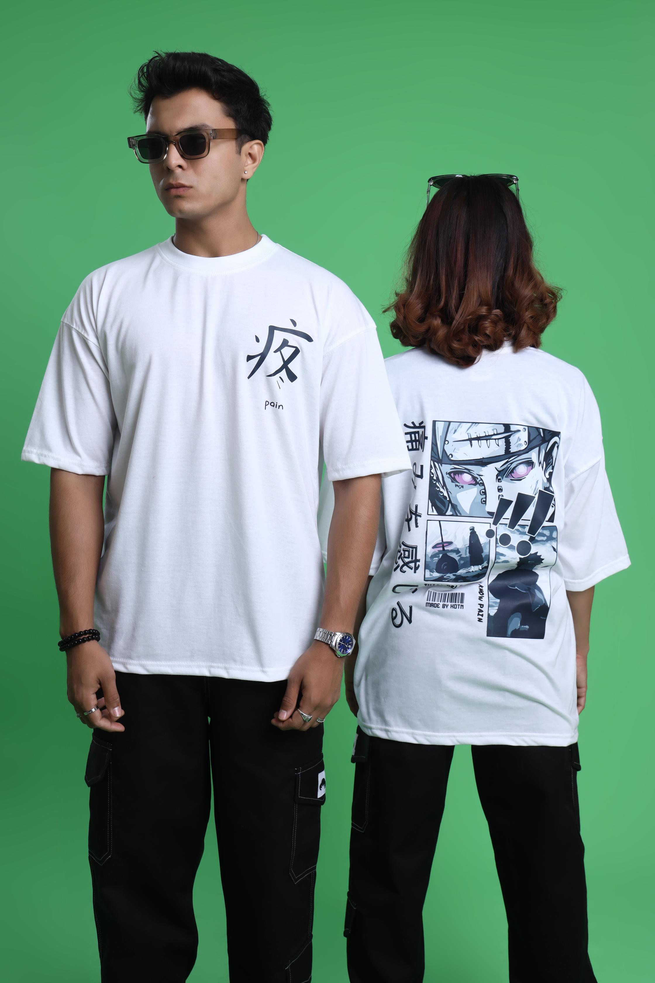 SHALL KNOW PAIN OVERSIZED T-SHIRT