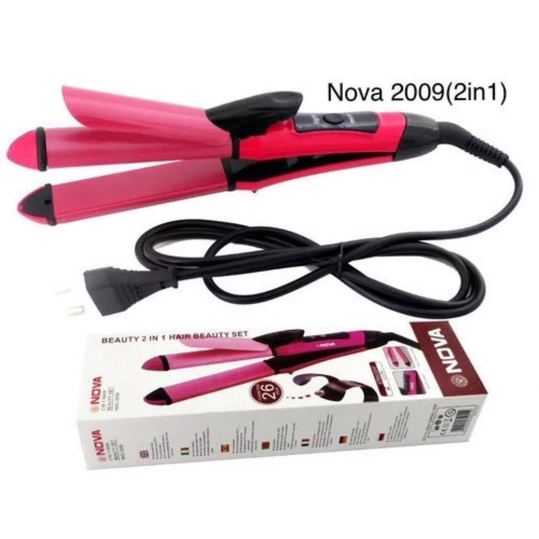 Hair Curler & Hair Straightener