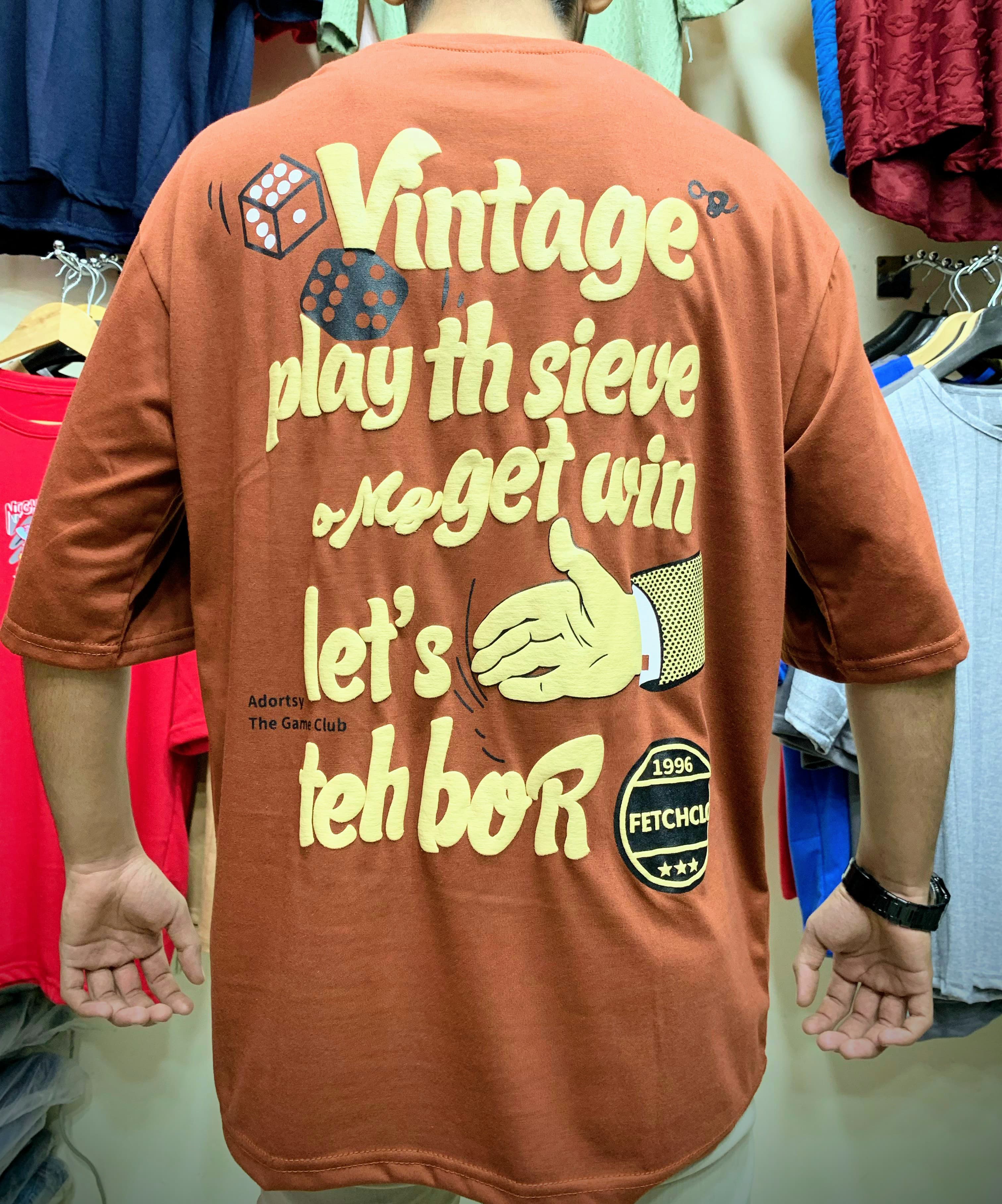 VINTAGE PRINTED T-SHIRTS